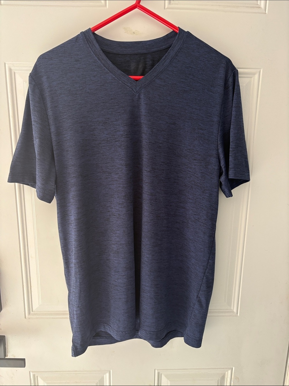 Men's V-Neck Performance T-Shirt - Navy